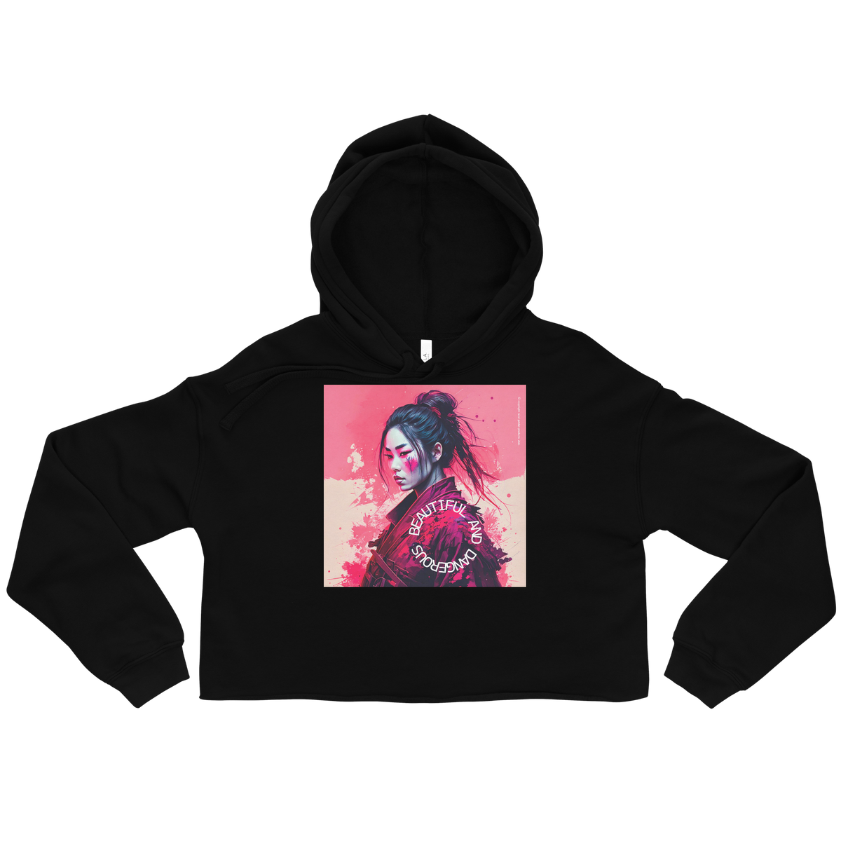 Beautiful & Dangerous Cropped Hoodie
