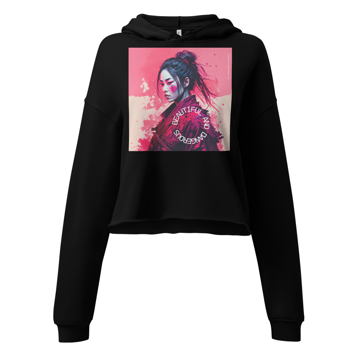 Beautiful & Dangerous Cropped Hoodie