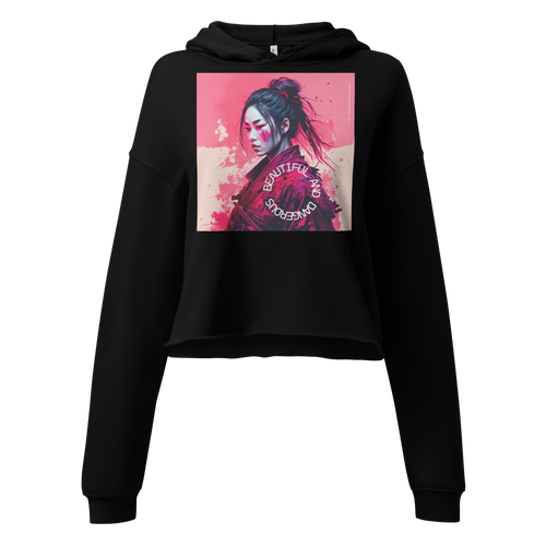Beautiful & Dangerous Cropped Hoodie