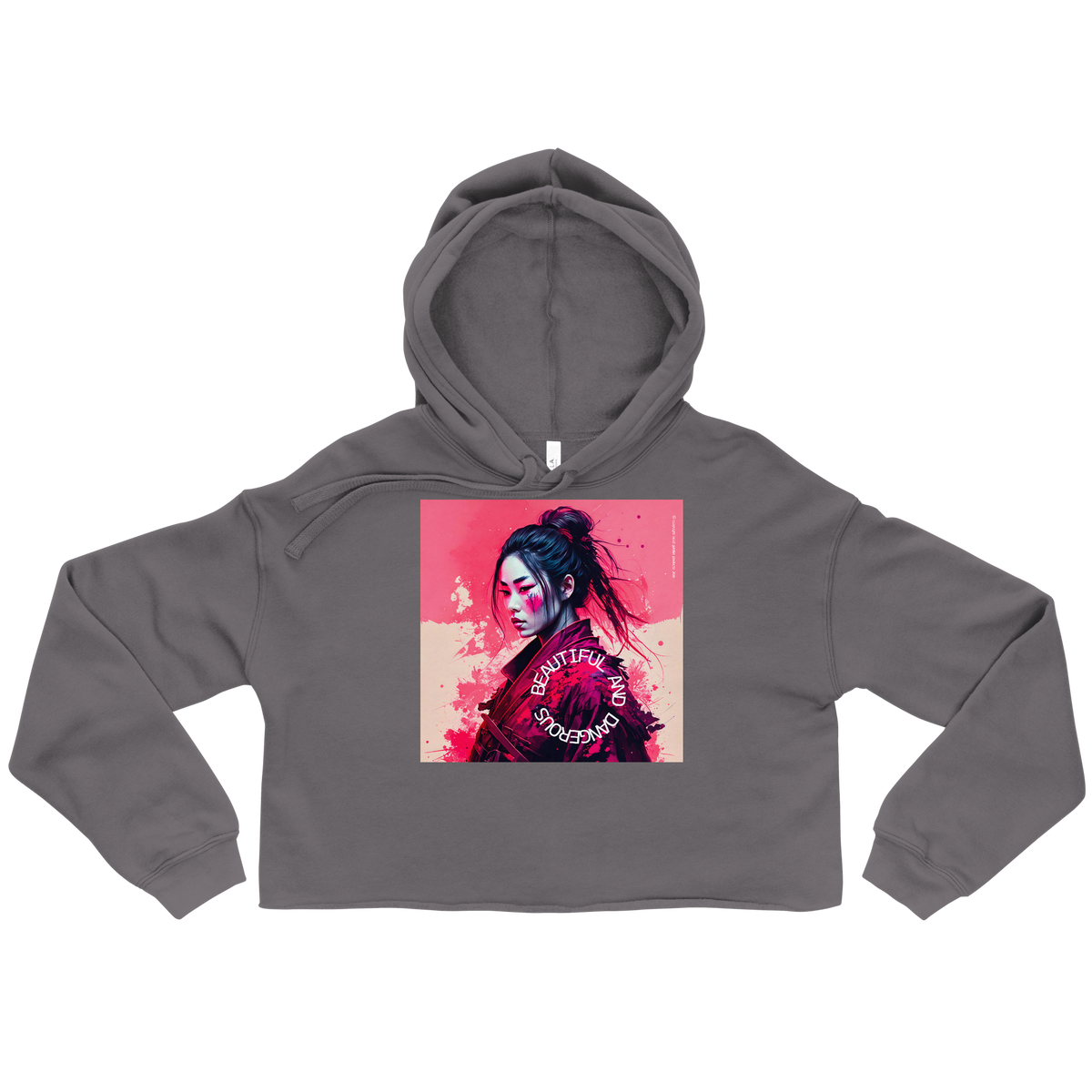 Beautiful & Dangerous Cropped Hoodie