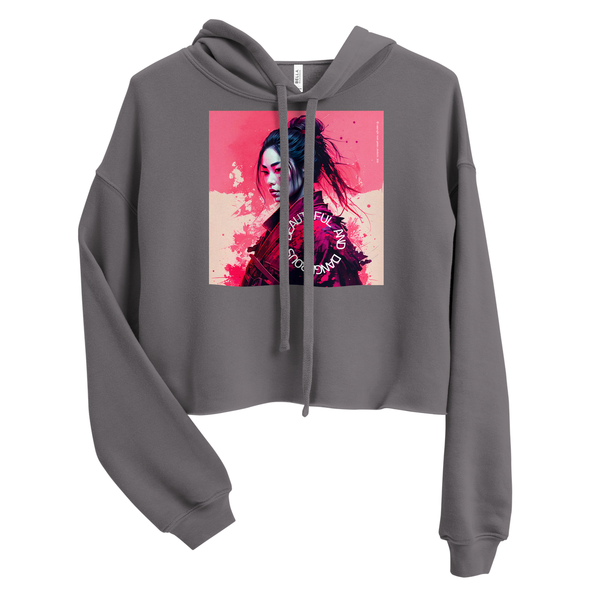 Beautiful & Dangerous Cropped Hoodie