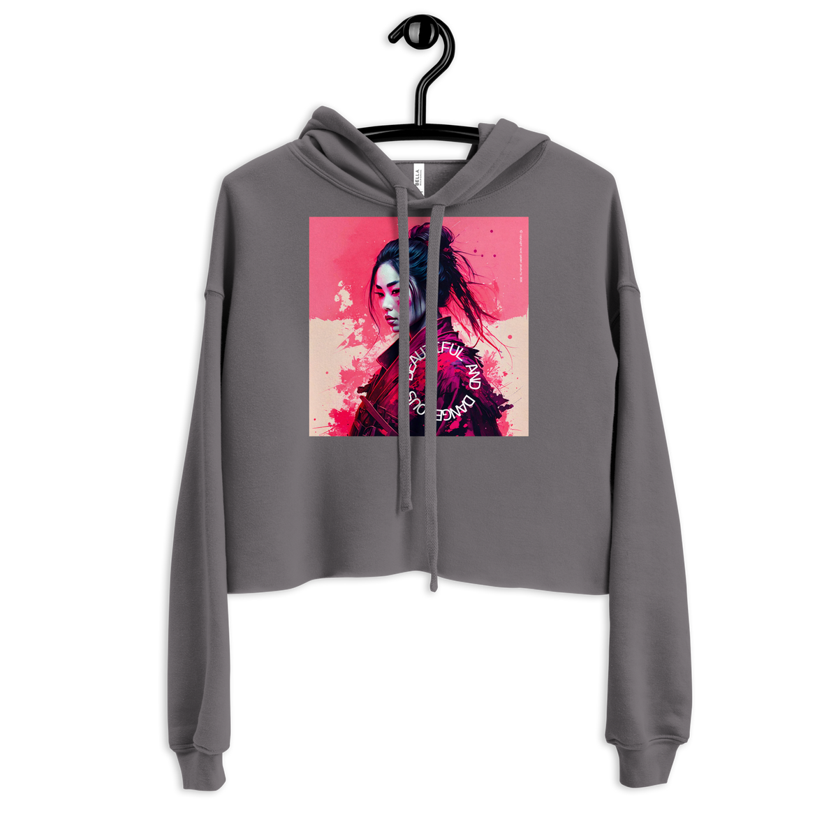 Beautiful & Dangerous Cropped Hoodie
