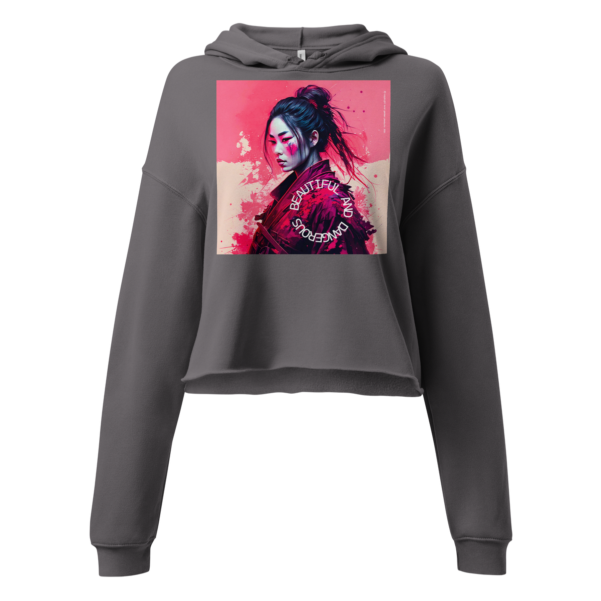 Beautiful & Dangerous Cropped Hoodie